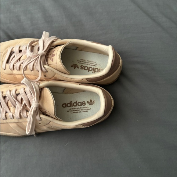Adidas Samba Halo Blush/Clay Strata/Gum worn twice too big. Mens 8.5 women’s 9.5 - Picture 4 of 6